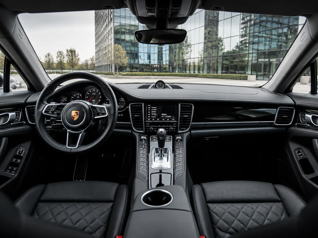 Porsche Panamera 2016 — салон