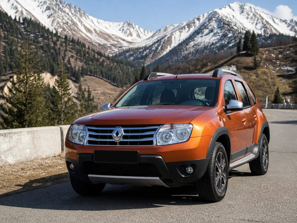 Renault Duster 2015 — спереди