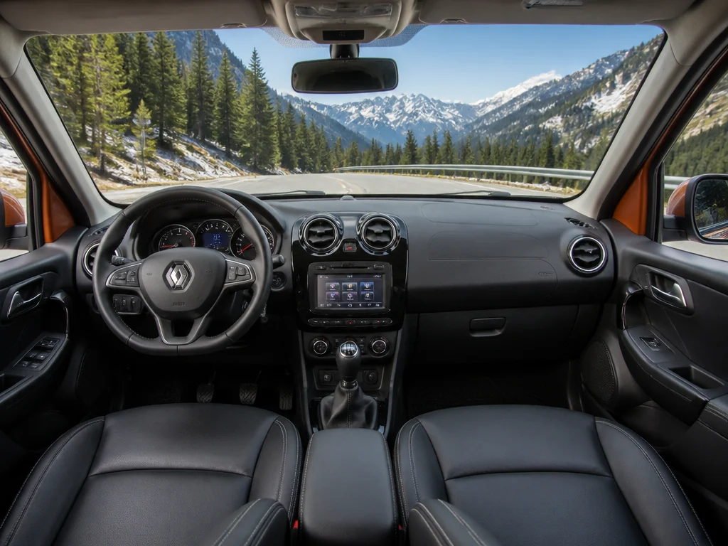 Renault Duster 2015 — салон