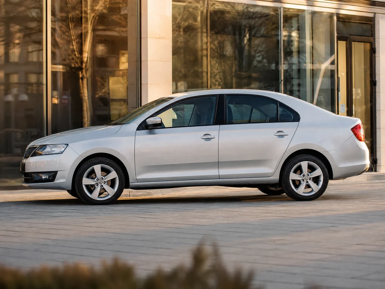 Skoda Rapid — сбоку