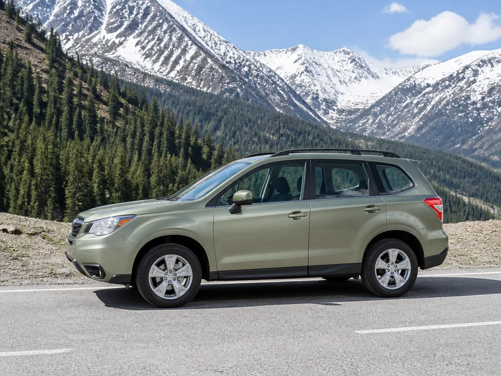Subaru Forester 2015 — сбоку