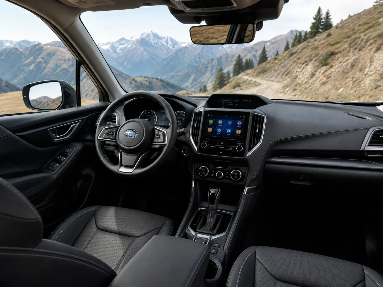Subaru Forester — салон
