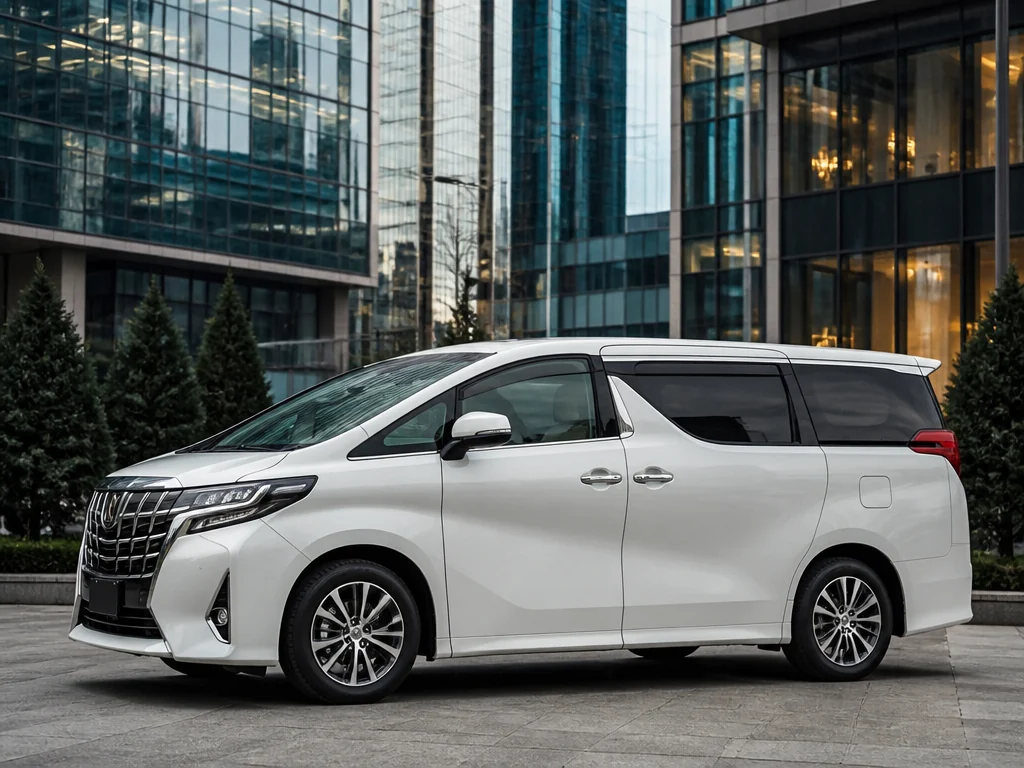 Toyota Alphard 2015 — сбоку