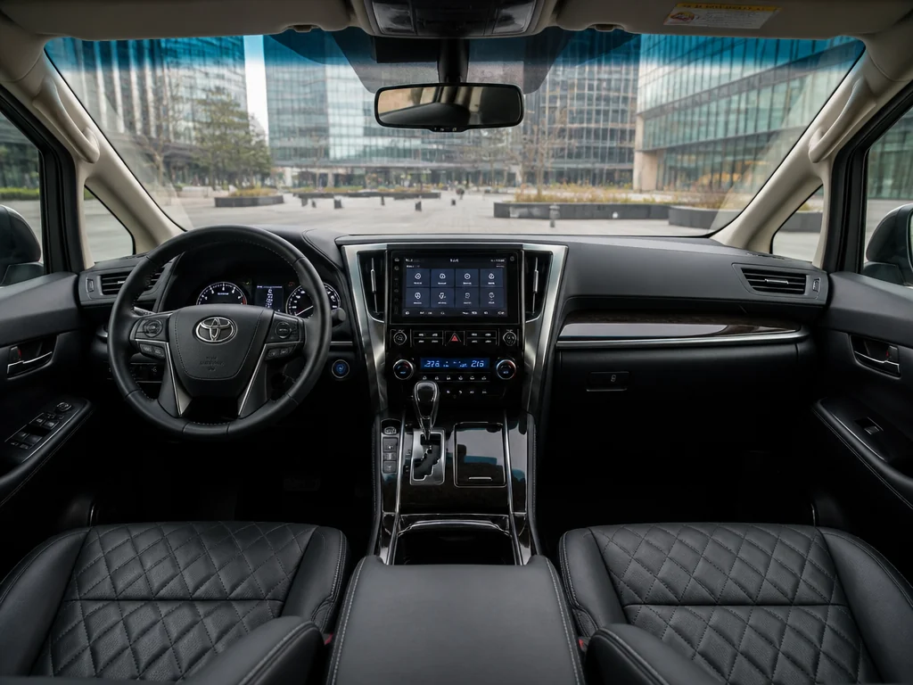 Toyota Alphard 2015 — салон