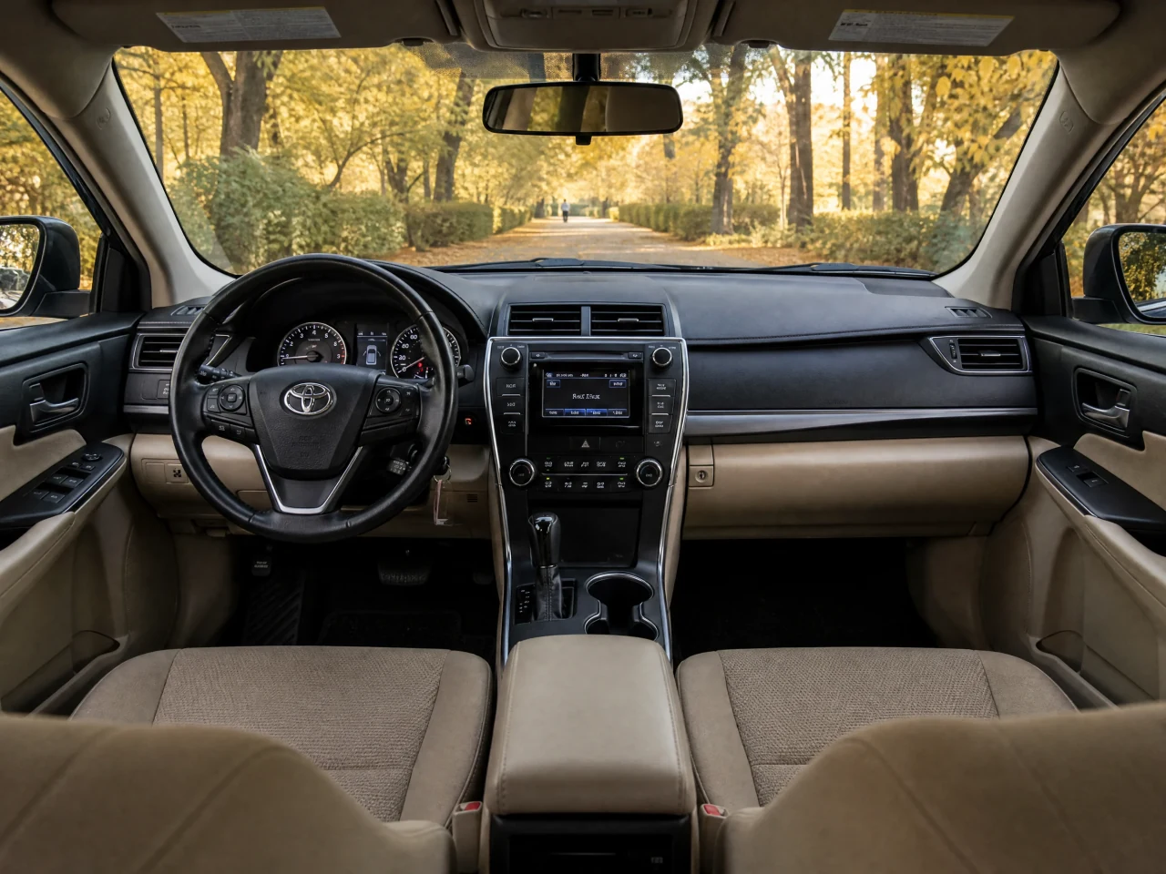Toyota Camry 55 — салон