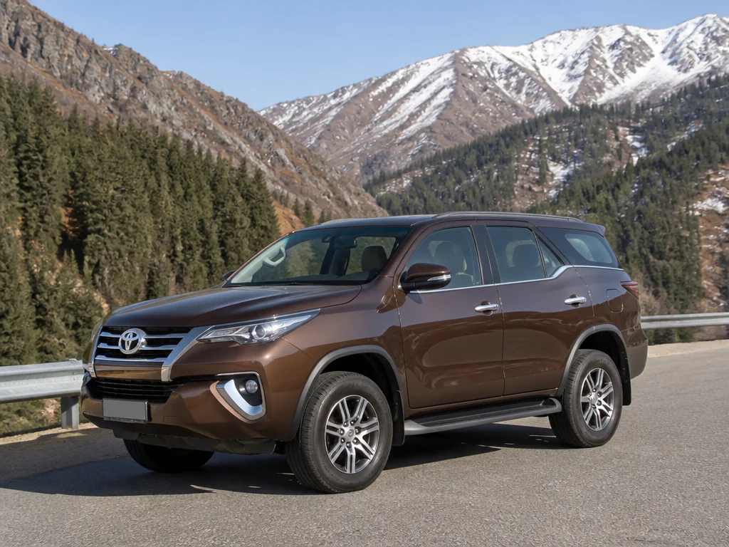 Toyota Fortuner 2017 — сбоку