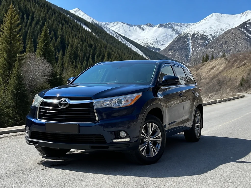 Toyota Highlander 2016 — спереди