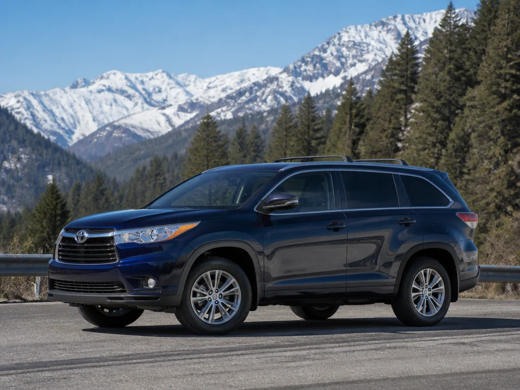Toyota Highlander 2016 — сбоку