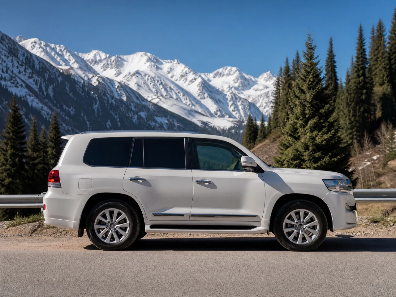 Toyota Land Cruiser 200 — сбоку