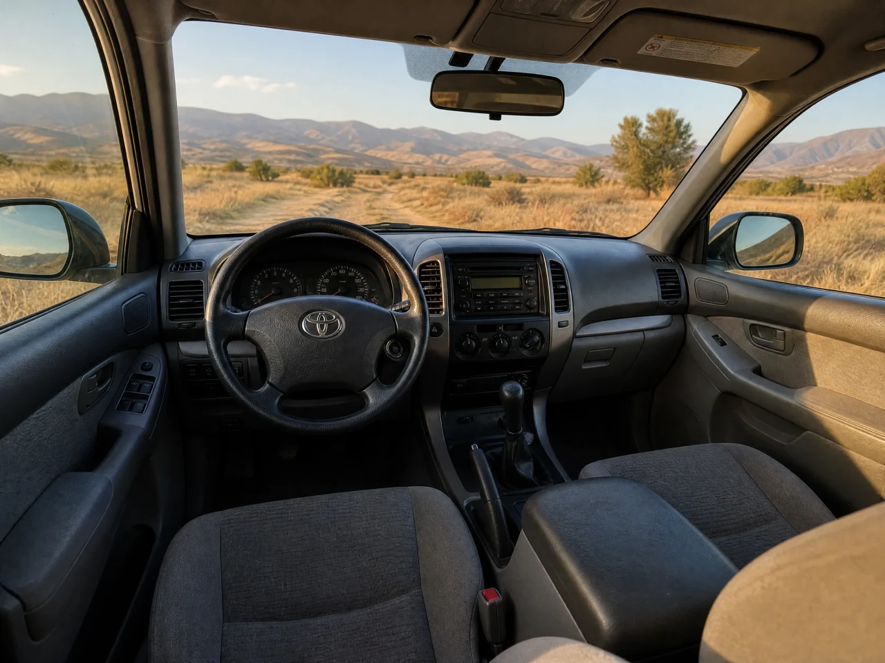 Toyota Land Cruiser Prado 120 — interior