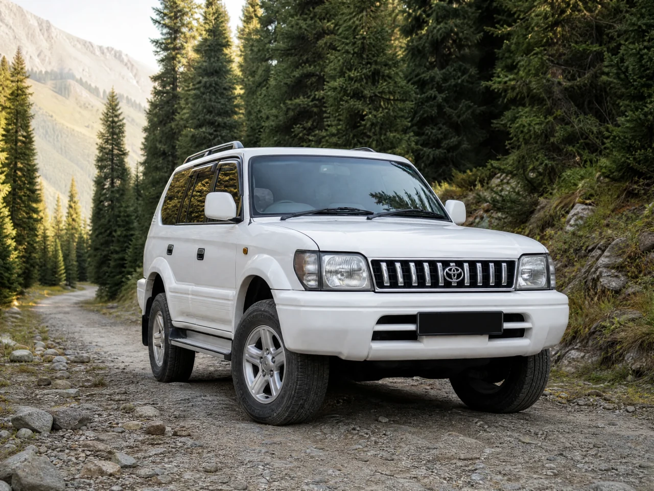 Toyota Land Cruiser Prado 90 — алдыңғы жағы