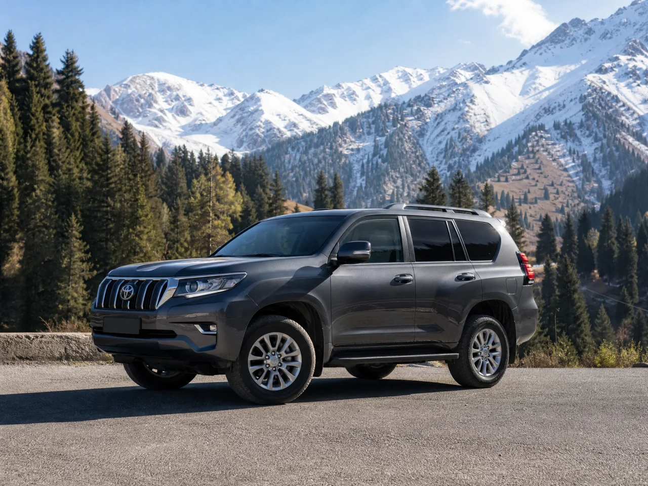 Toyota Land Cruiser Prado — сбоку