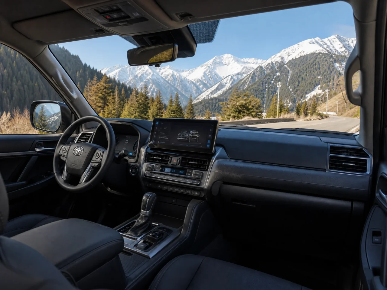 Toyota Land Cruiser Prado — салон