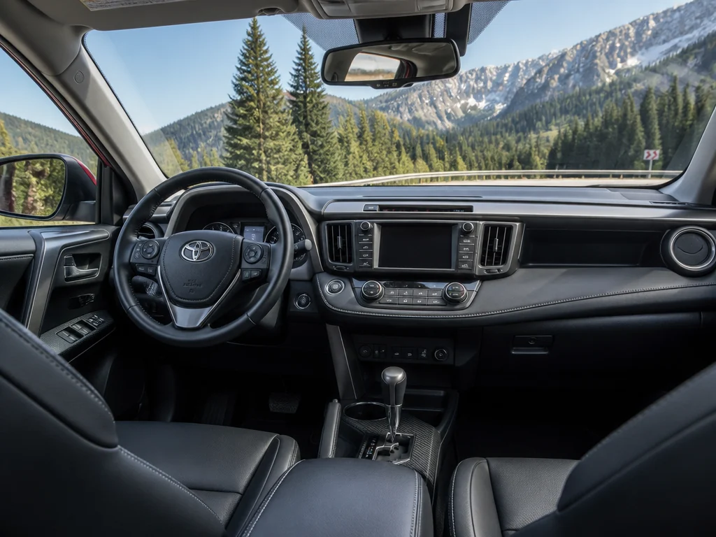 Toyota RAV4 2016 — салон