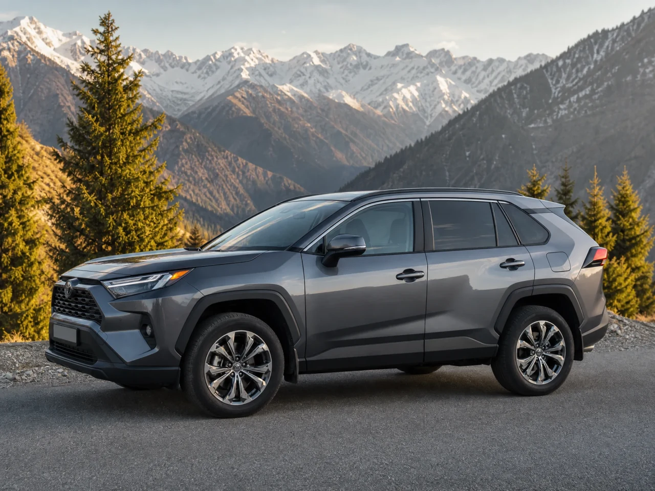Toyota RAV4 — сбоку