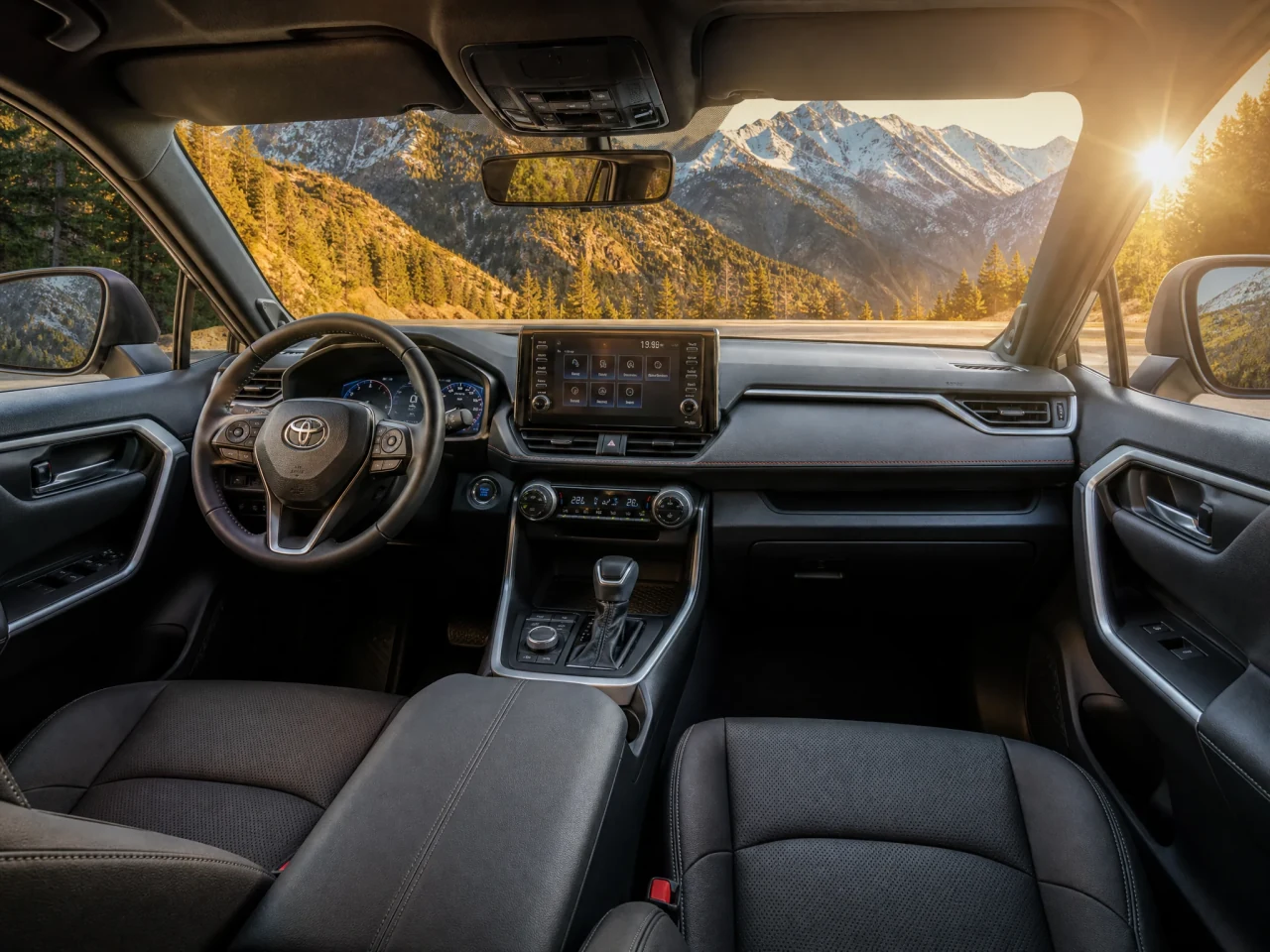 Toyota RAV4 — салон