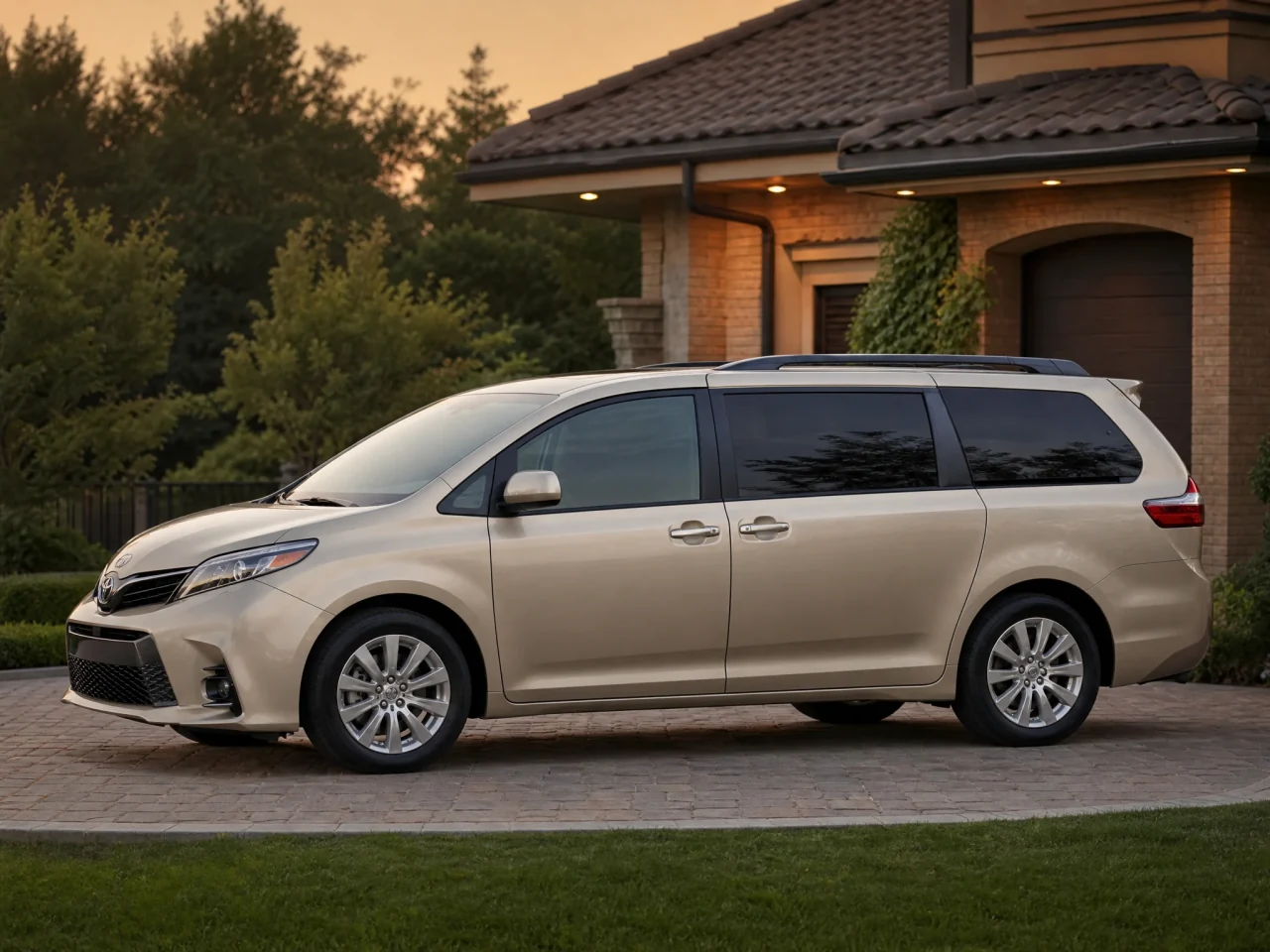 Toyota Sienna — сбоку