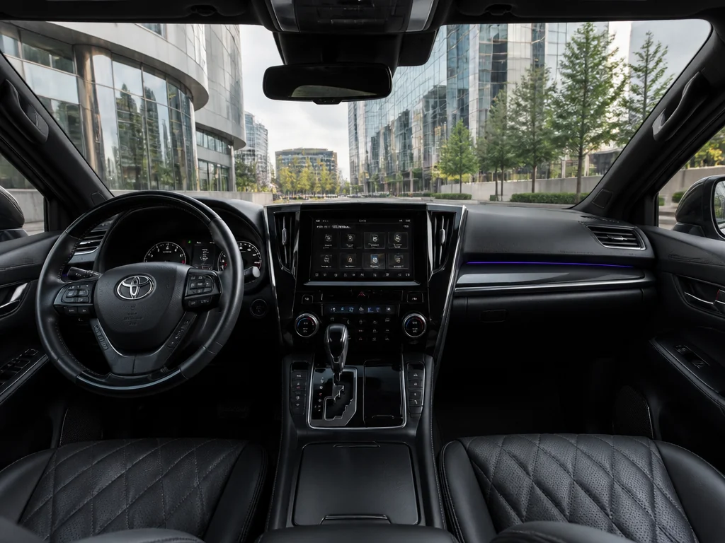 Toyota Vellfire 2016 — салон