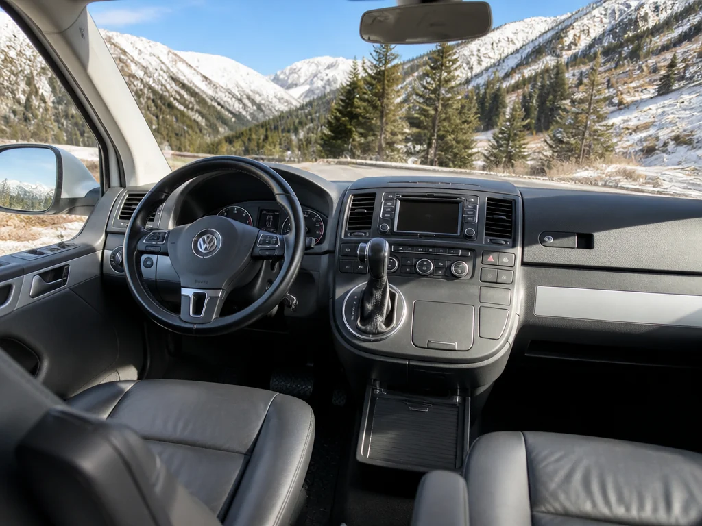 Volkswagen Multivan 2014 — салон