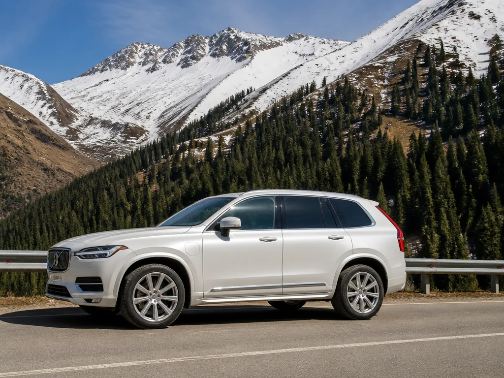 Volvo XC90 2017 — сбоку